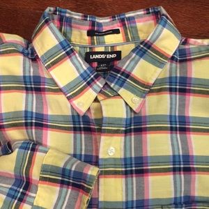 Men’s long sleeve ⛵️plaid shirt XXL
